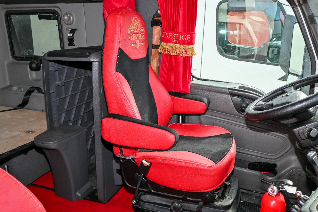 INTERNATIONAL LT RH PROSTAR truck seat cover Prestige-Line RED ALFA-WAYS LLC