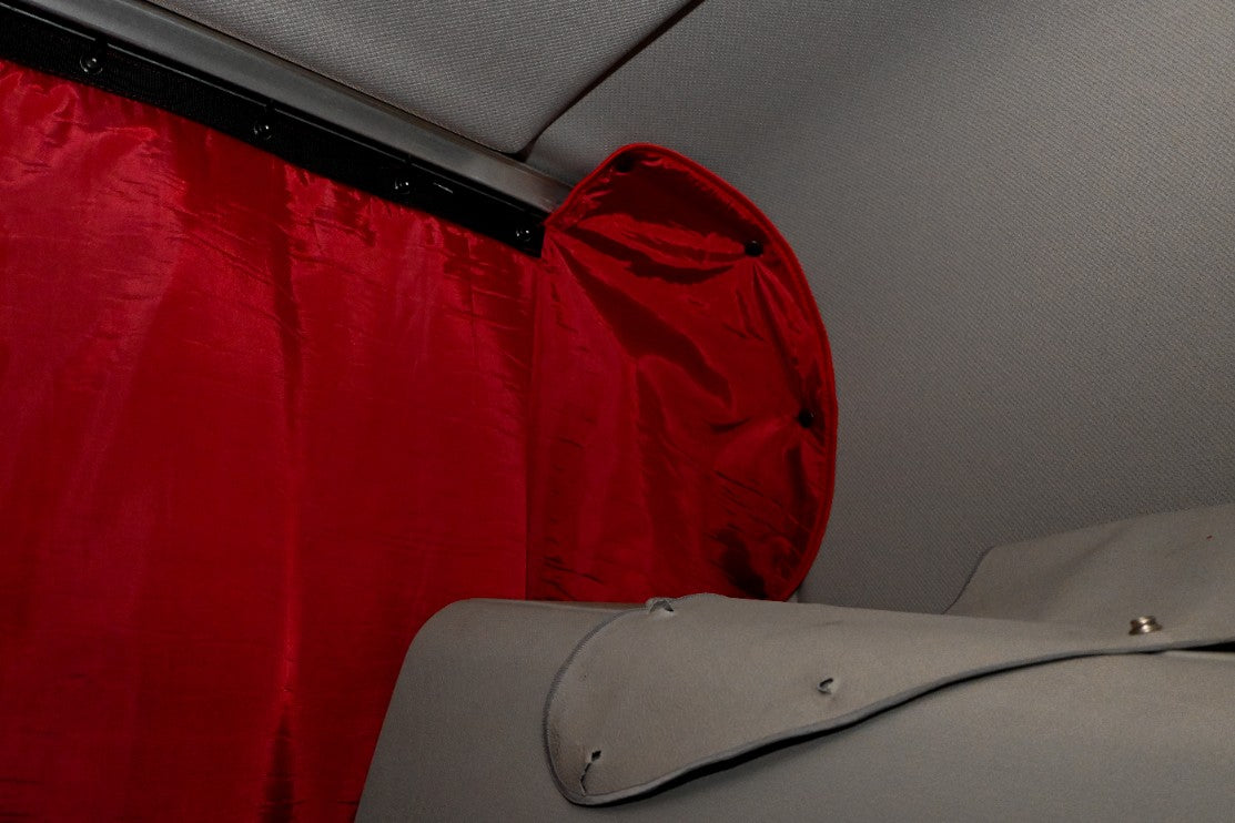 FREIGHTLINER CASCADIA gen.3 2018- current truck sleeper curtains Prestige-Line RED ALFA-WAYS LLC