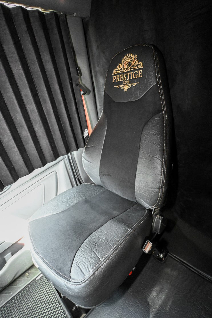black truck seat cover INTERNATIONAL LT RH PROSTAR