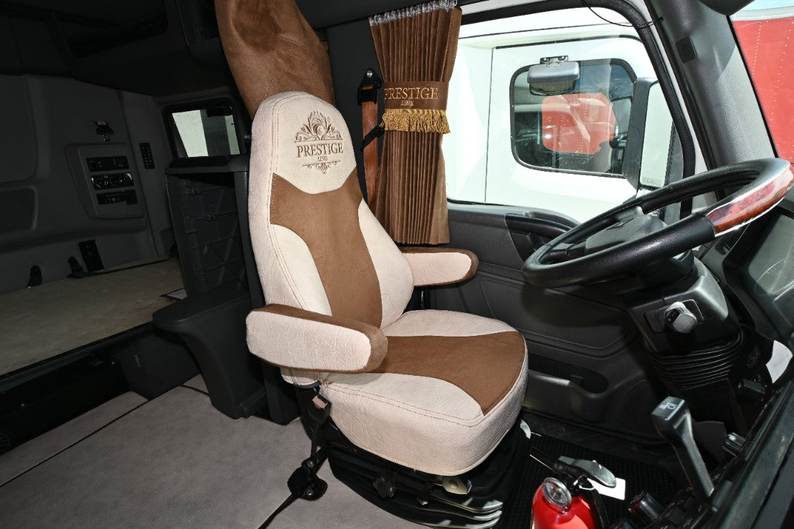 beige truck seat cover INTERNATIONAL LT RH PROSTAR interior