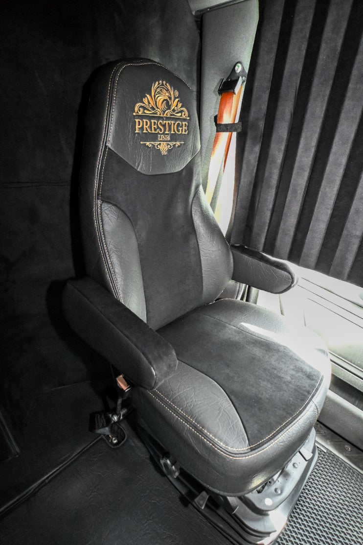 black truck seat cover INTERNATIONAL LT RH PROSTAR interior