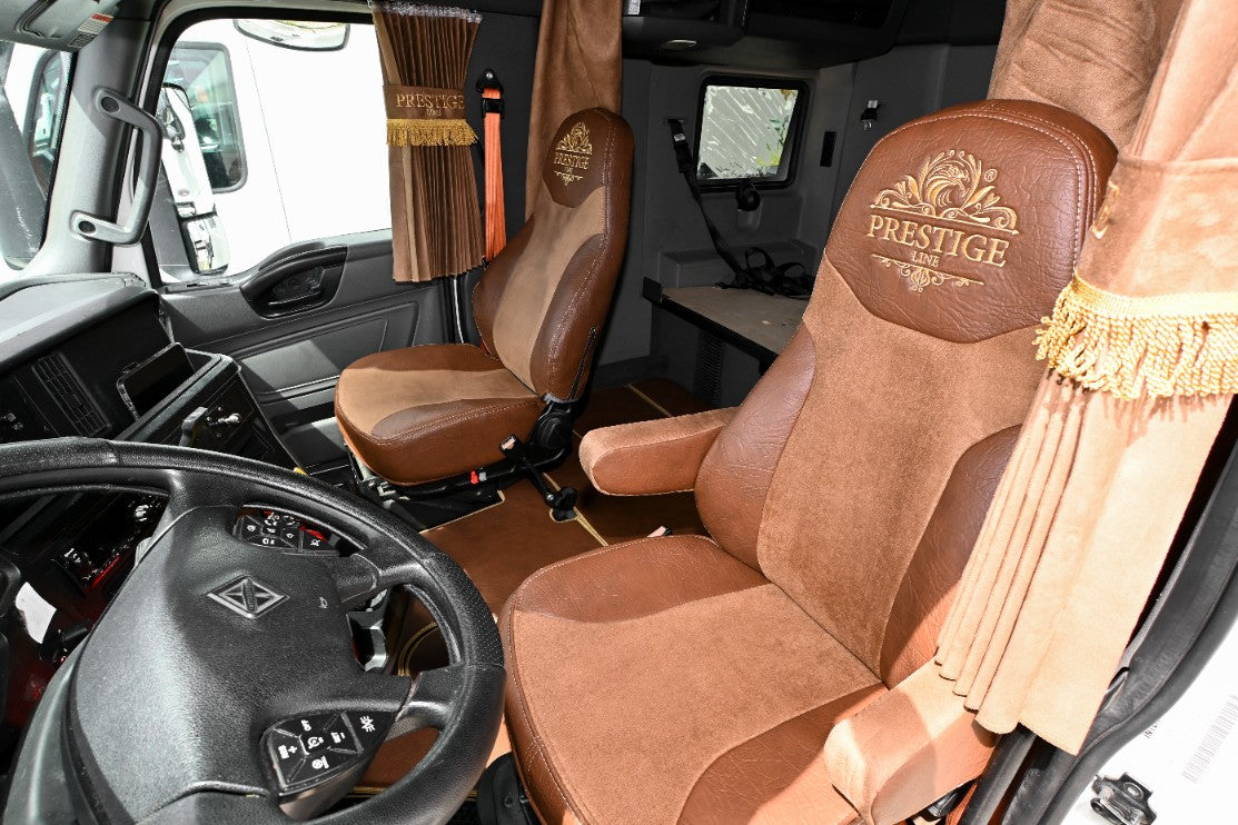 brown truck seat cover INTERNATIONAL LT RH PROSTAR interior