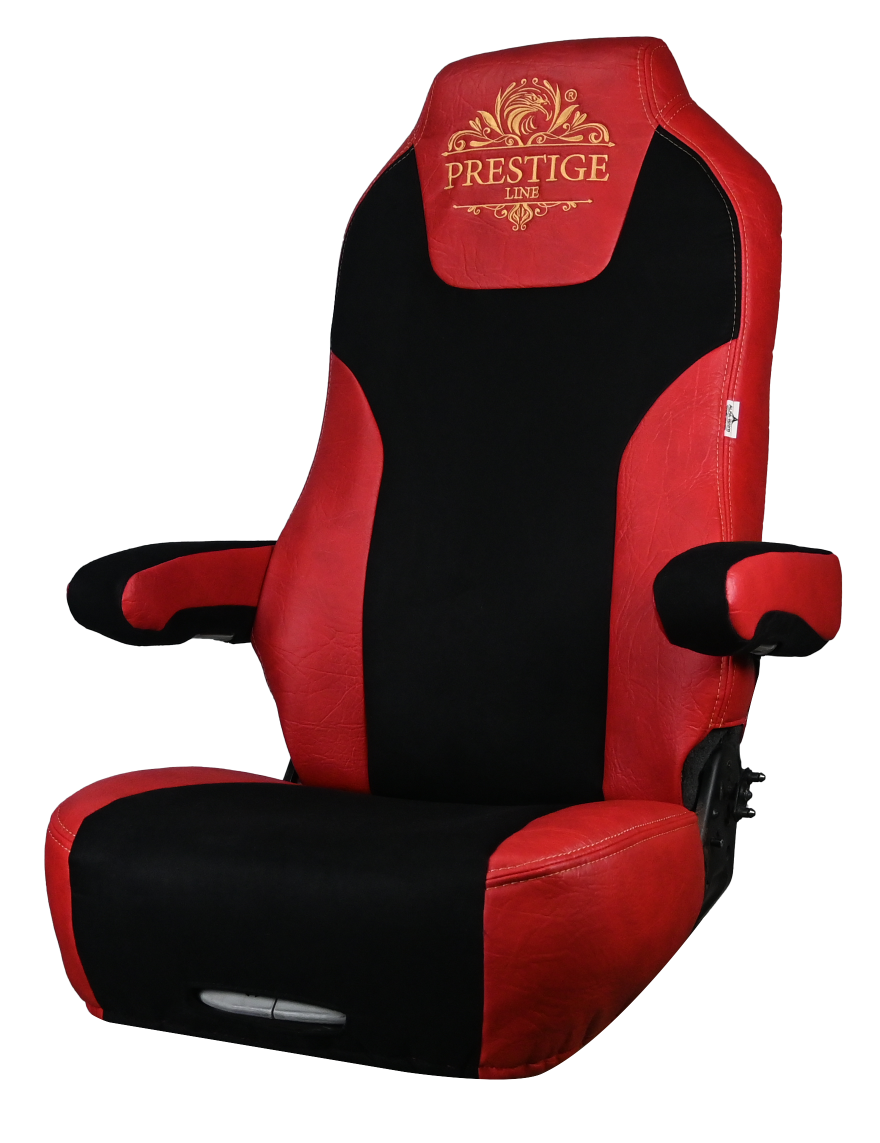 KENWORTH T-680, T-880, W-990 truck seat cover Prestige-Line RED ALFA-WAYS LLC