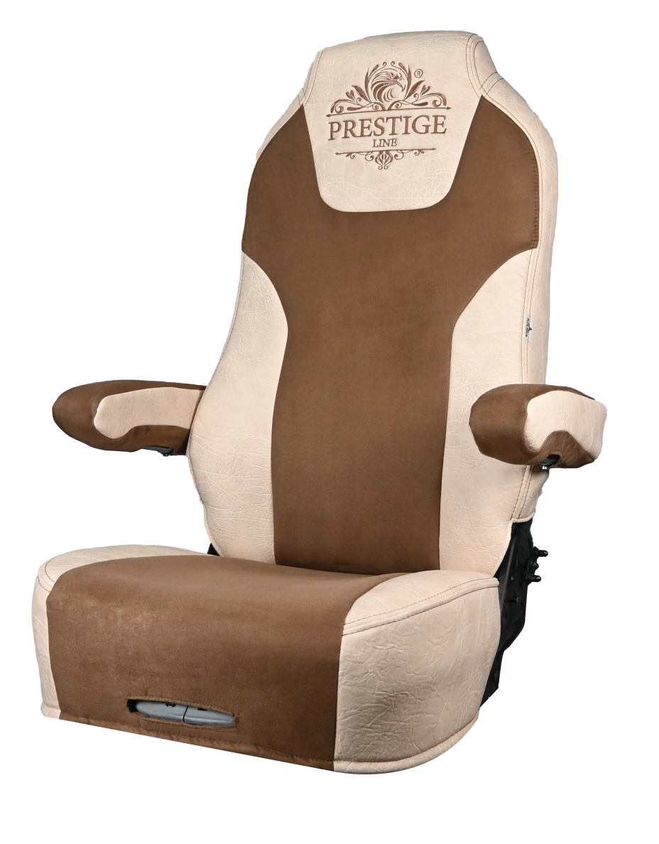 KENWORTH T-680, T-880, W-990 truck seat cover Prestige-Line BEIGE ALFA-WAYS LLC