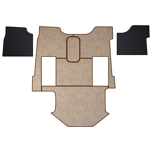 KENWORTH T-680, truck floor mats Prestige-Line BEIGE ALFA-WAYS LLC