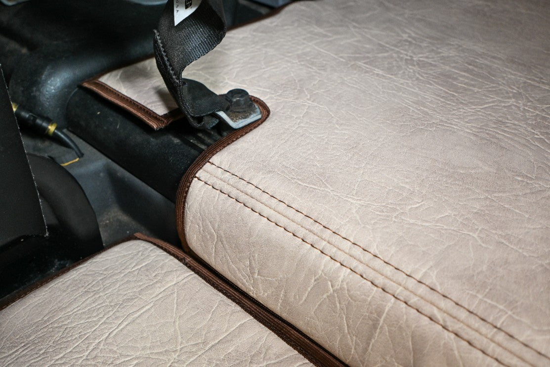 MACK ANTHEM, 2018-current, truck floor mats Prestige-Line BEIGE ALFA-WAYS LLC