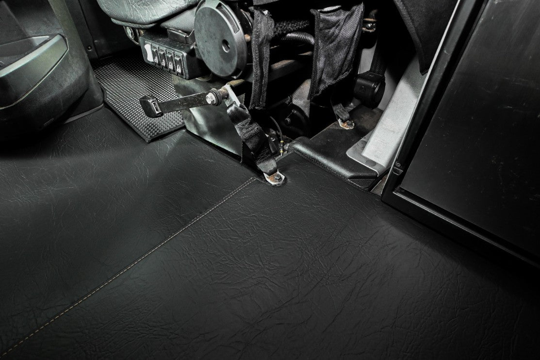 MACK ANTHEM, 2018-current, truck floor mats Prestige-Line BLACK ALFA-WAYS LLC