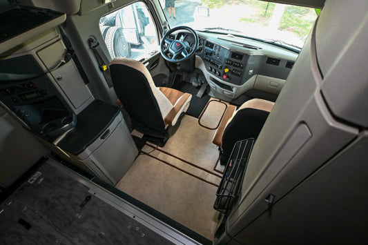 PETERBILT 579 truck floor mats Prestige-Line BEIGE ALFA-WAYS LLC