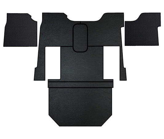 PETERBILT 579 truck floor mats Prestige-Line BLACK ALFA-WAYS LLC