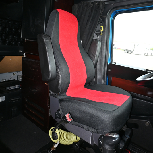 Seat Cover Basic fits KENWORTH W900, T600, T700, T800,T2000, W900L RED