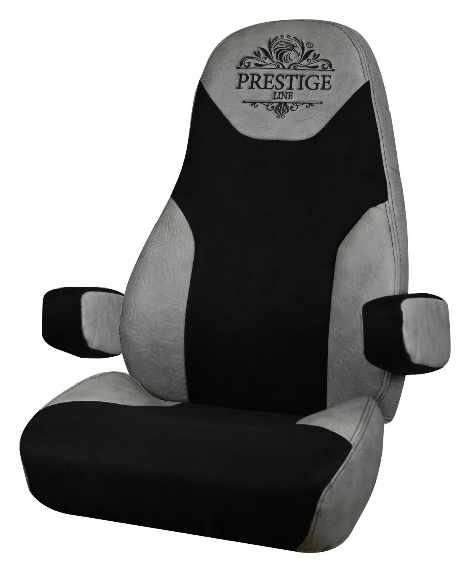 VOLVO vnl, vnm 2004 - 2018 truck seat cover Prestige-Line GRAY ALFA-WAYS LLC