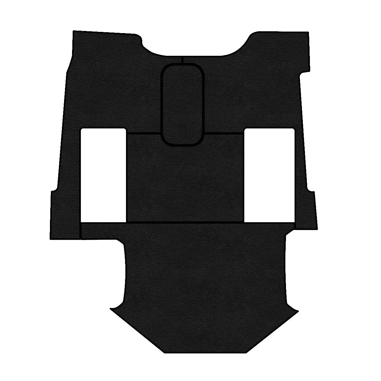 black Velour floor mats KENWORTH T680