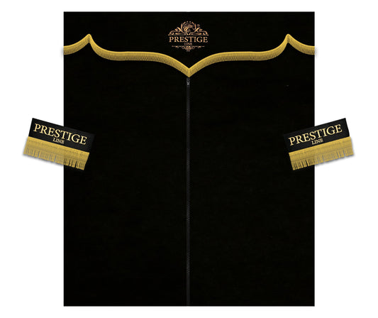 VOLVO vnl 660, 670, 780, 860 truck sleeper curtains Prestige-Line BLACK ALFA-WAYS LLC
