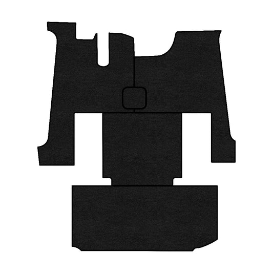 black Velour floor mats KENWORTH T680