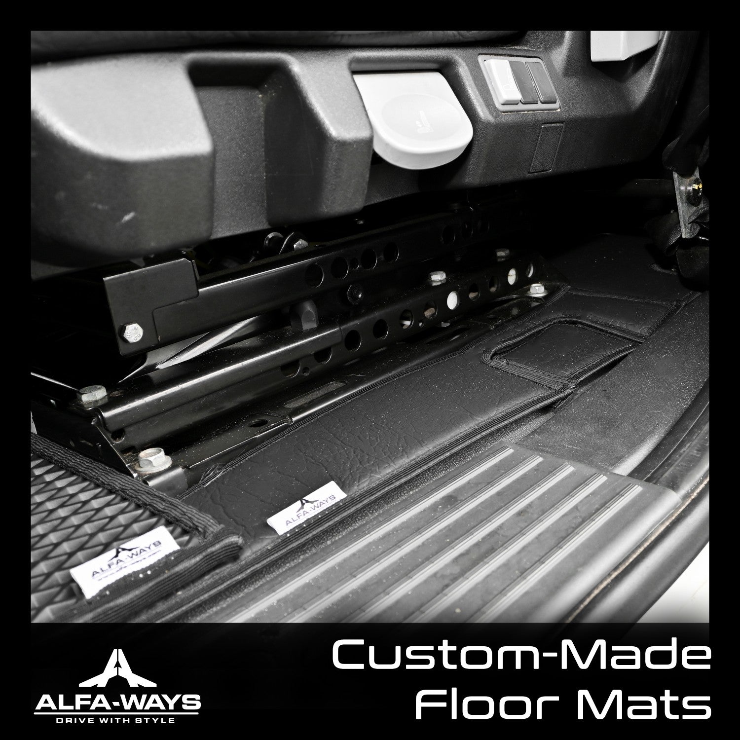 our floor mats are custom made