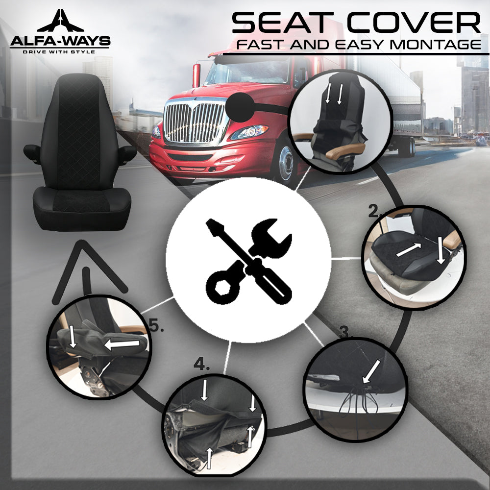 seat covers montage steps