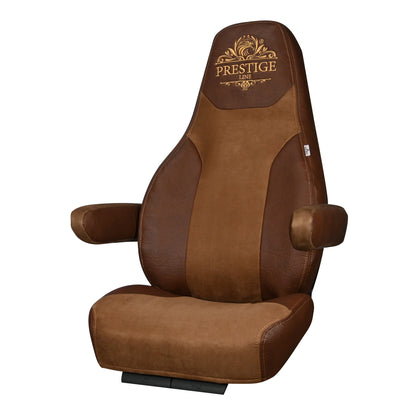 VOLVO vnl, vnr, vnx, vhd, vah 2019-current truck seat cover Prestige-Line BROWN ALFA-WAYS LLC