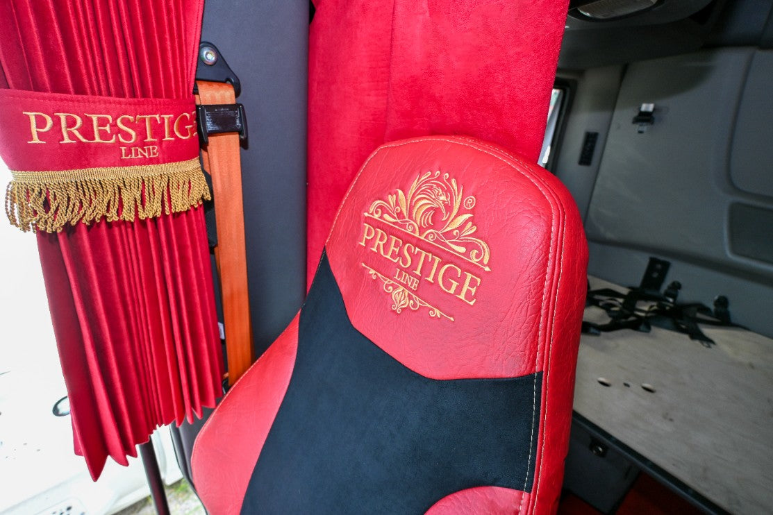 INTERNATIONAL LT RH PROSTAR truck seat cover Prestige-Line RED ALFA-WAYS LLC