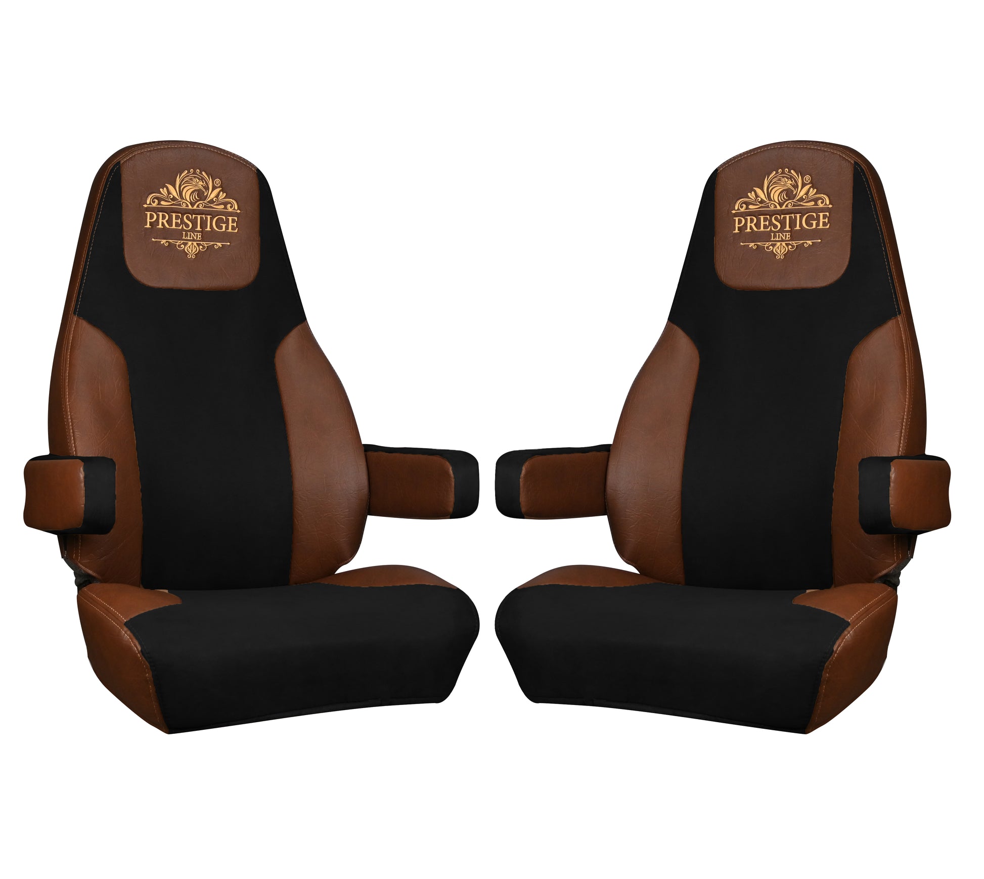 Brown Cascadia seat cover