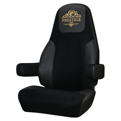 Black seat cover for FREIGHTLINER CASCADIA, gen.3, 2 evolution, 2014-current render