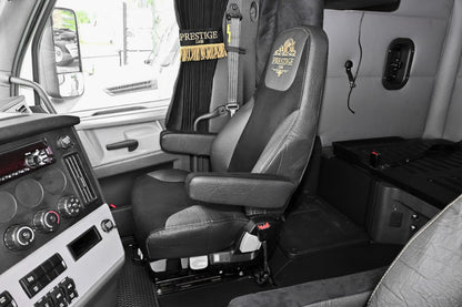 Black seat cover for FREIGHTLINER CASCADIA, gen.3, 2 evolution, 2014-current inside interior