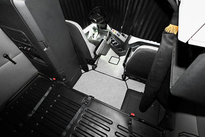 FREIGHTLINER CASCADIA, gen.3, 2018-current truck floor mats Prestige-Line GRAY ALFA-WAYS LLC