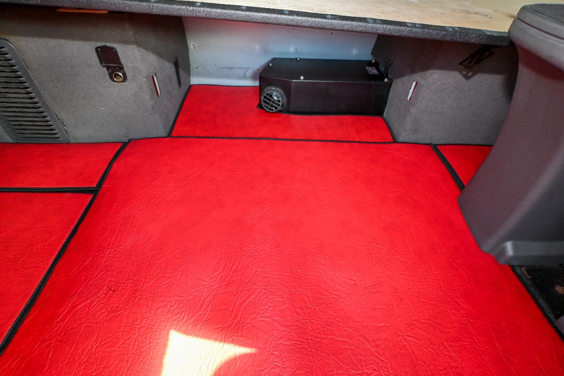 INTERNATIONAL LT RH PROSTAR LONESTAR truck floor mats RED ALFA-WAYS LLC