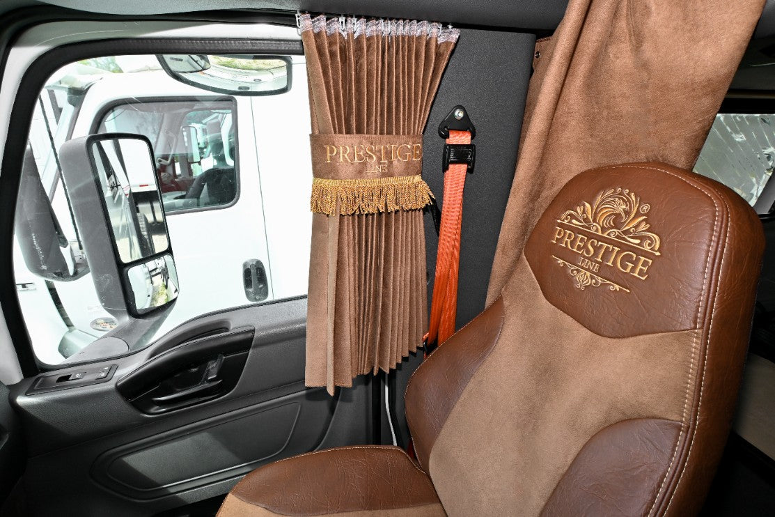 brown truck seat cover INTERNATIONAL LT RH PROSTAR interior cabin