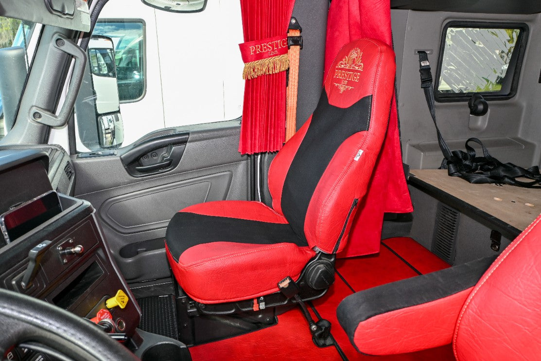 INTERNATIONAL LT RH PROSTAR truck seat cover Prestige-Line RED ALFA-WAYS LLC