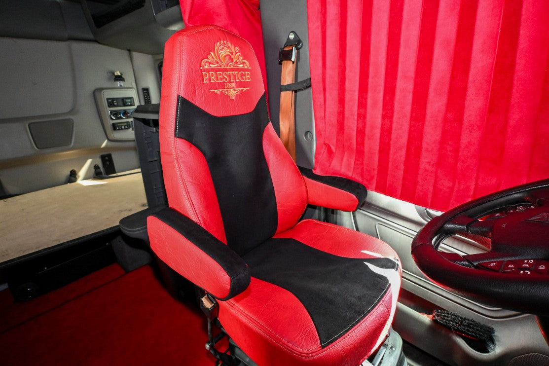 INTERNATIONAL LT RH PROSTAR truck seat cover Prestige-Line RED ALFA-WAYS LLC