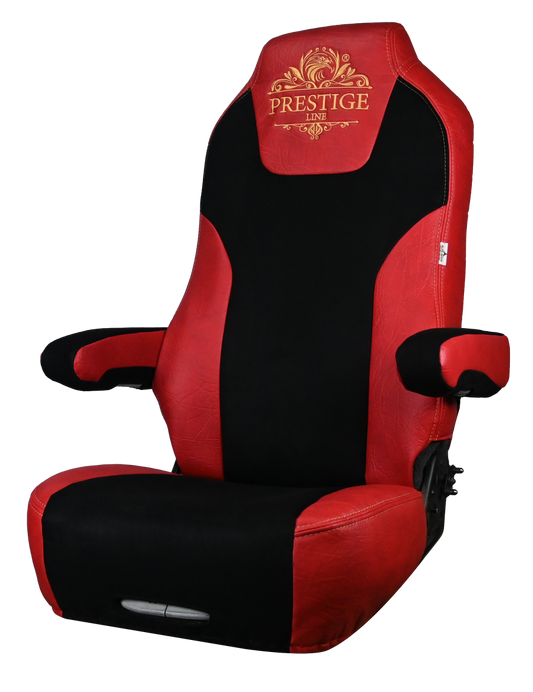 KENWORTH T-680, T-880, W-990 truck seat cover Prestige-Line RED ALFA-WAYS LLC