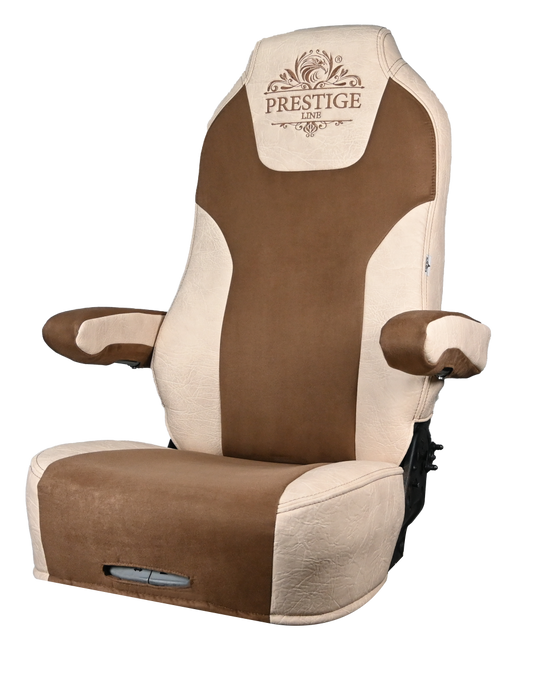 KENWORTH T-680, T-880, W-990 truck seat cover Prestige-Line BEIGE ALFA-WAYS LLC