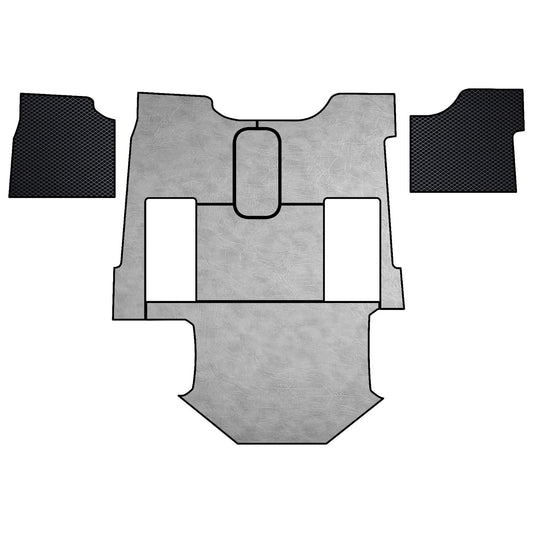 KENWORTH T-680, truck floor mats Prestige-Line GRAY ALFA-WAYS LLC