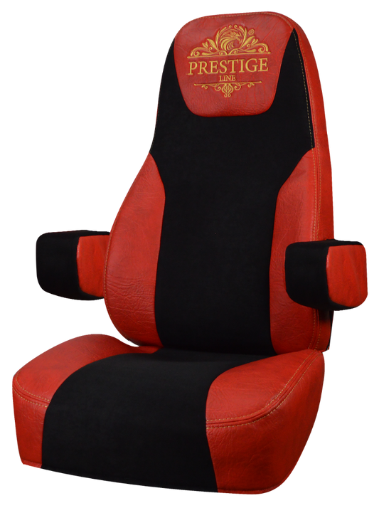 KENWORTH t-600, t-660, t-700, t-800, t-2000, w-900, w900l truck seat cover Prestige-Line RED ALFA-WAYS LLC