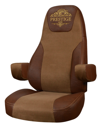 KENWORTH t-600, t-660, t-700, t-800, t-2000, w-900, w900l truck seat cover Prestige-Line BROWN ALFA-WAYS LLC