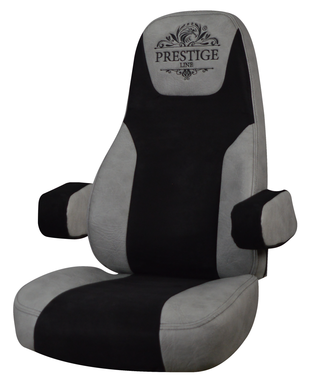 KENWORTH t-600, t-660, t-700, t-800, t-2000, w-900, w900l truck seat cover Prestige-Line GRAY ALFA-WAYS LLC