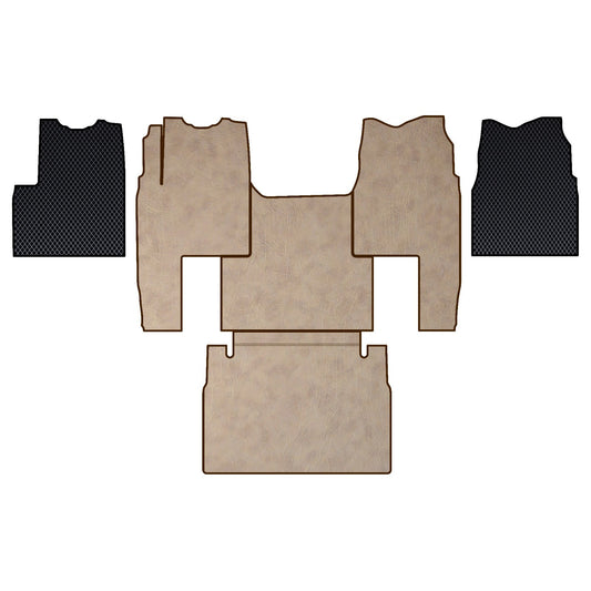 MACK ANTHEM, 2018-current, truck floor mats Prestige-Line BEIGE ALFA-WAYS LLC