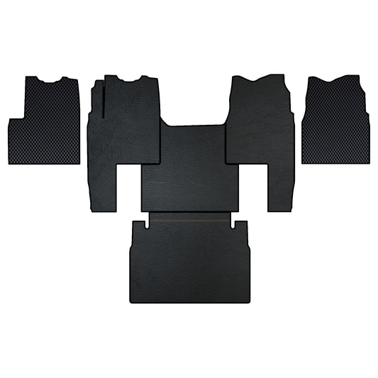 MACK ANTHEM, 2018-current, truck floor mats Prestige-Line BLACK ALFA-WAYS LLC