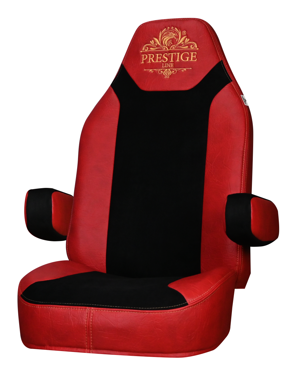 MACK ANTHEM, pinacle, granite, 2019-current truck seat cover Prestige-Line RED ALFA-WAYS LLC