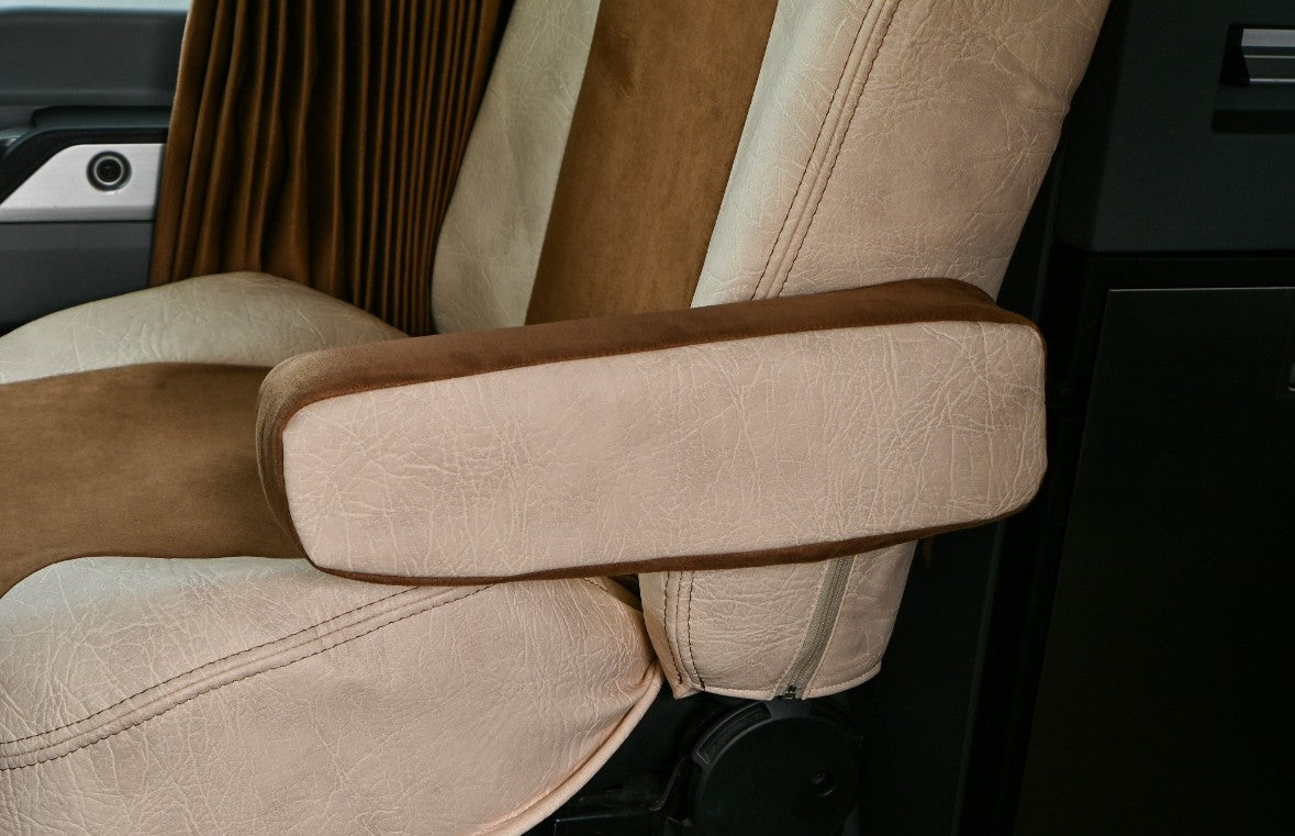 MACK ANTHEM, pinacle, granite, 2019-current truck seat cover Prestige-Line BEIGE ALFA-WAYS LLC