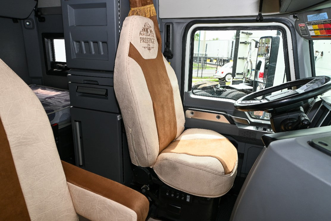 MACK ANTHEM, pinacle, granite, 2019-current truck seat cover Prestige-Line BEIGE ALFA-WAYS LLC