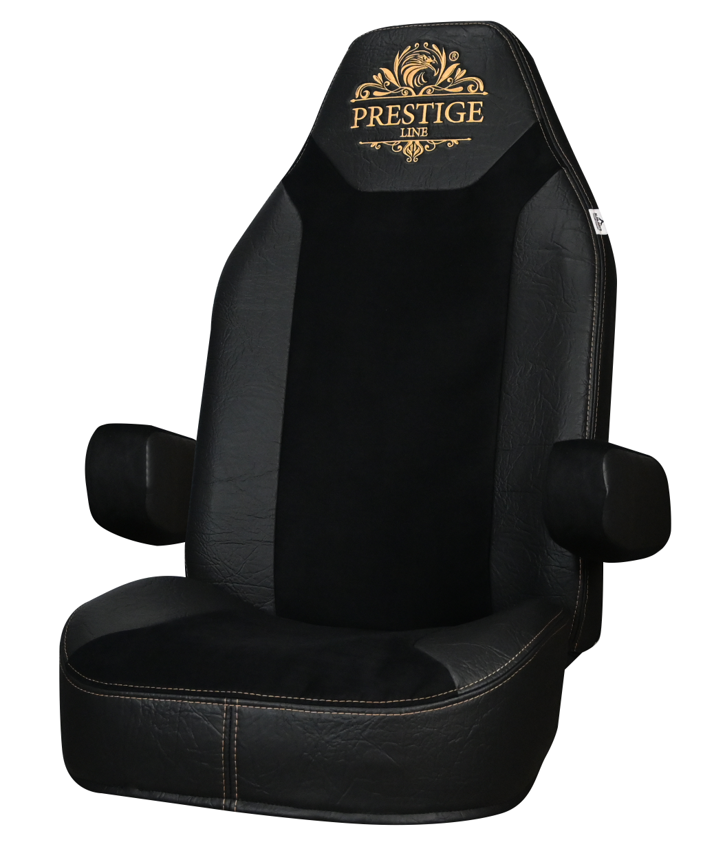 MACK ANTHEM, pinacle, granite, 2019-current truck seat cover Prestige-Line BLACK ALFA-WAYS LLC