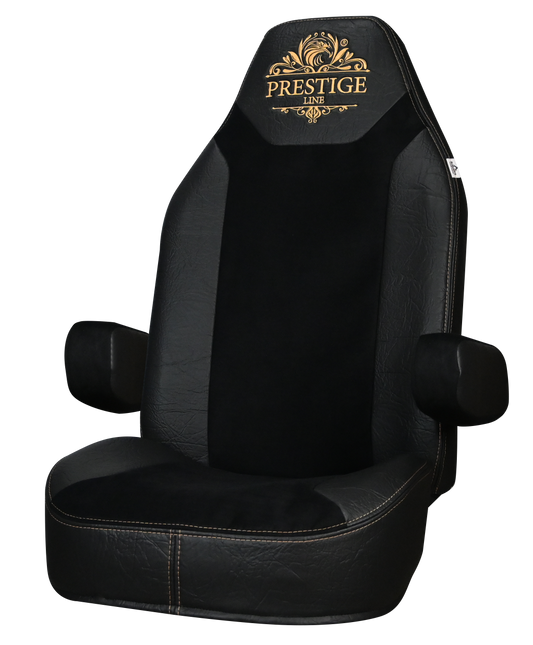 MACK ANTHEM, pinacle, granite, 2019-current truck seat cover Prestige-Line BLACK ALFA-WAYS LLC