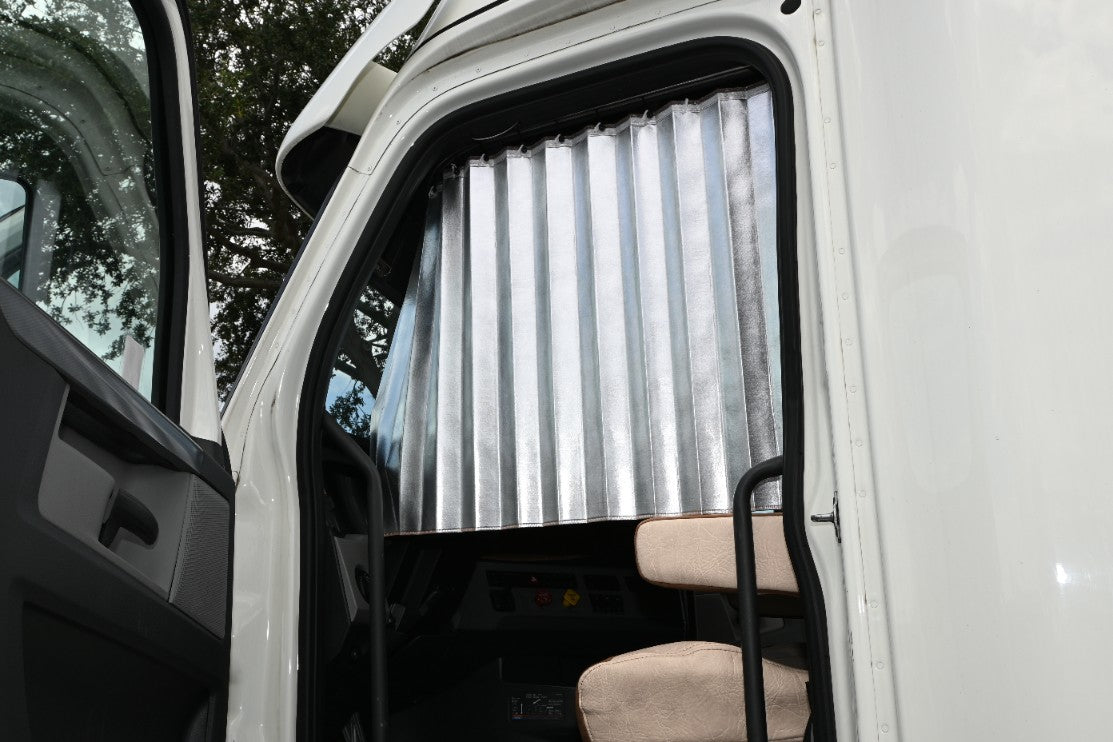 MACK ANTHEM truck window curtains Prestige-Line BLACK ALFA-WAYS LLC