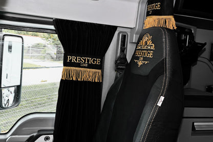 MACK ANTHEM truck window curtains Prestige-Line BLACK ALFA-WAYS LLC