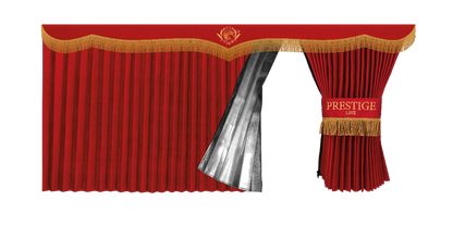 MACK ANTHEM truck window curtains Prestige-Line RED ALFA-WAYS LLC