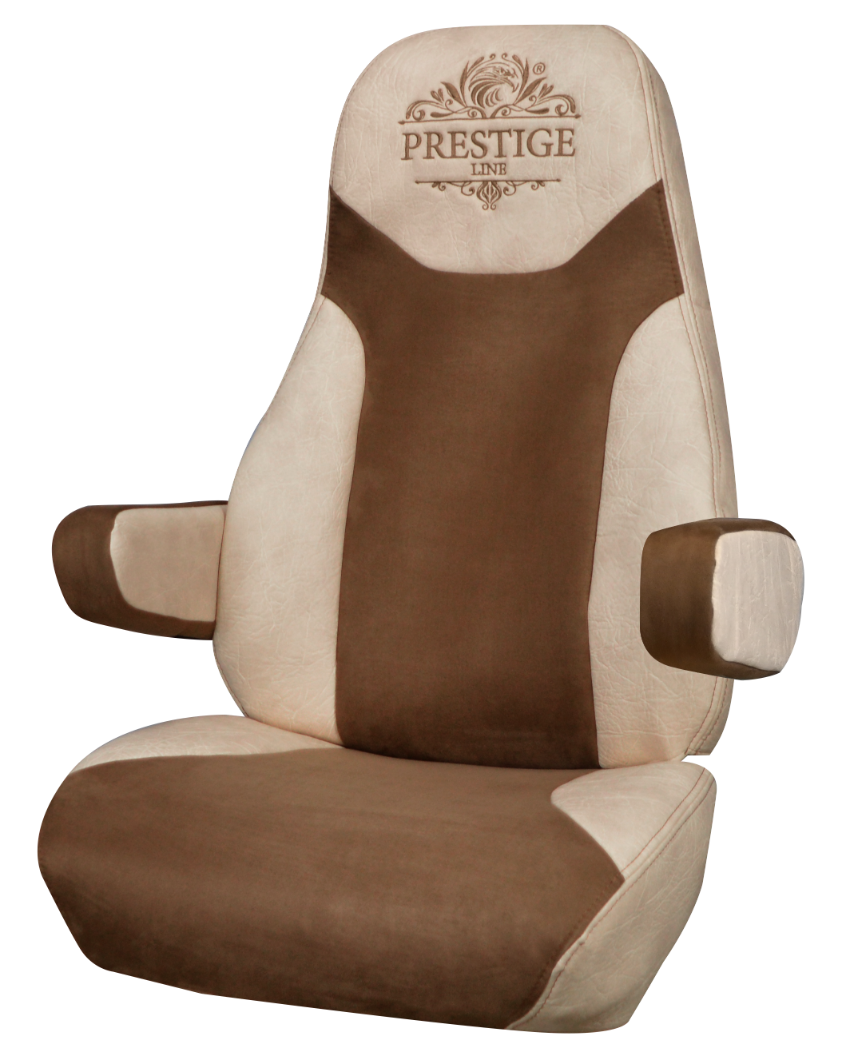 PETERBILT 378, 379, 386, 387, 388, 389 truck seat cover Prestige-Line BEIGE ALFA-WAYS LLC