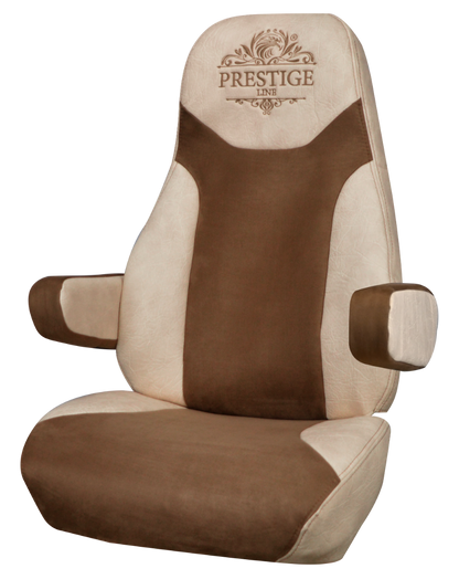 PETERBILT 378, 379, 386, 387, 388, 389 truck seat cover Prestige-Line BEIGE ALFA-WAYS LLC