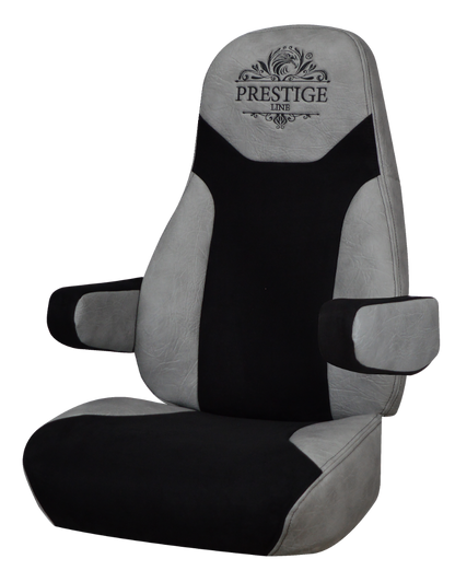 PETERBILT 378, 379, 386, 387, 388, 389 truck seat cover Prestige-Line GRAY ALFA-WAYS LLC