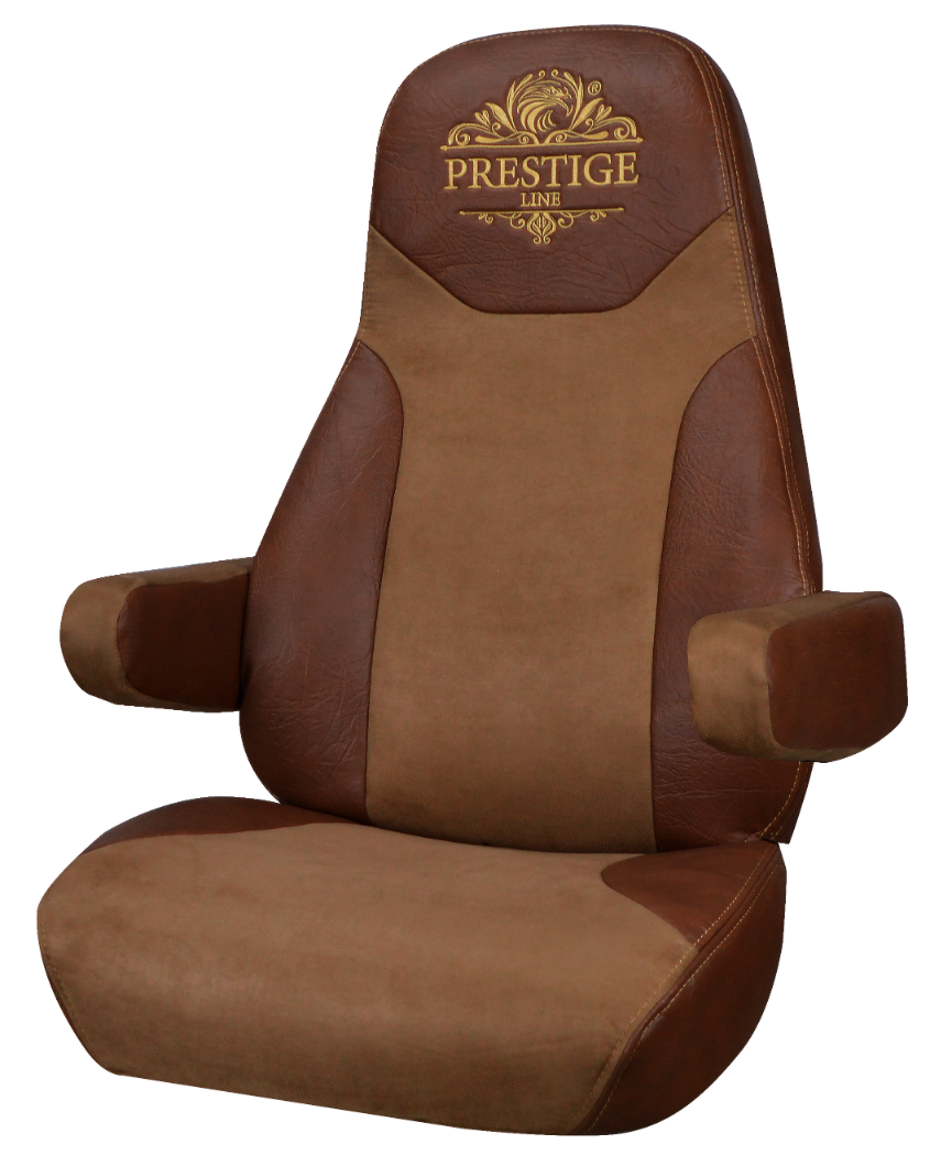 PETERBILT 378, 379, 386, 387, 388, 389 truck seat cover Prestige-Line BROWN ALFA-WAYS LLC